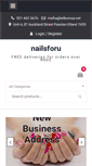 Mobile Screenshot of nailsforu.com